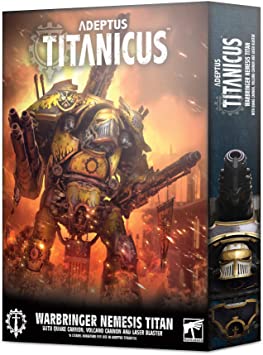 Adeptus Titanicus - Warbringer Nemesis Titan w/ Quake Cannon, Volcano Cannon & Laser Blaster