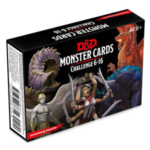 Challenge 6-16 Monster Cards