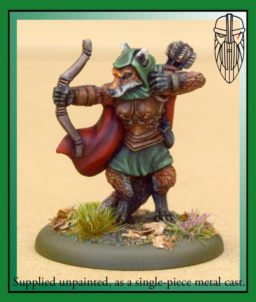 Burrows & Badgers - Fox Huntress (Large)