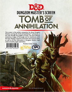 Tomb of Annihilation - DM Screen