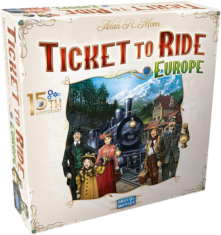 Ticket to Ride: Europe: 15th Anniversary Edition