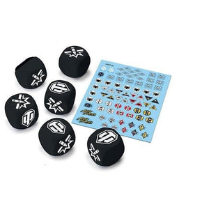 World of Tanks: Miniatures Game - Tank Ace Dice and Decal Pack