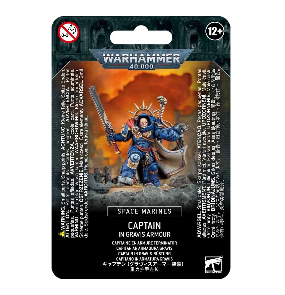 Warhammer: 40,000 - Space Marines: Captain in Gravis Armour
