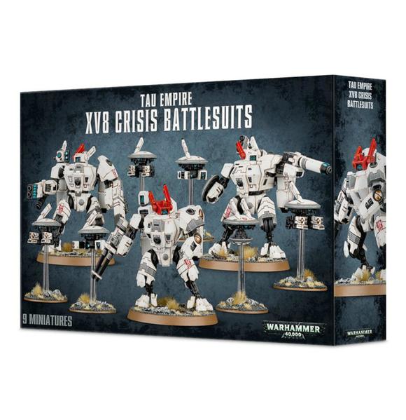 Warhammer: 40,000 - T'au Empire: XV8 Crisis Battlesuits