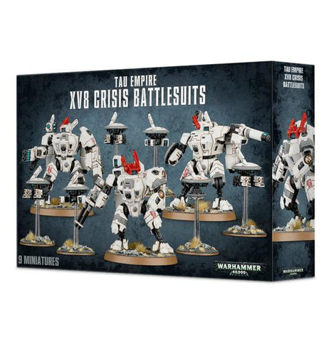 Warhammer: 40,000 - T'au Empire: XV8 Crisis Battlesuits