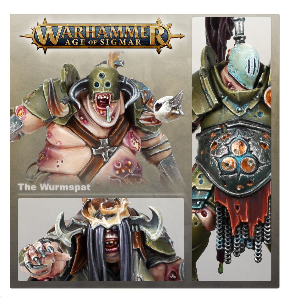 Warhammer: Age of Sigmar - Nurgle Rotbringers: The Wurmspat