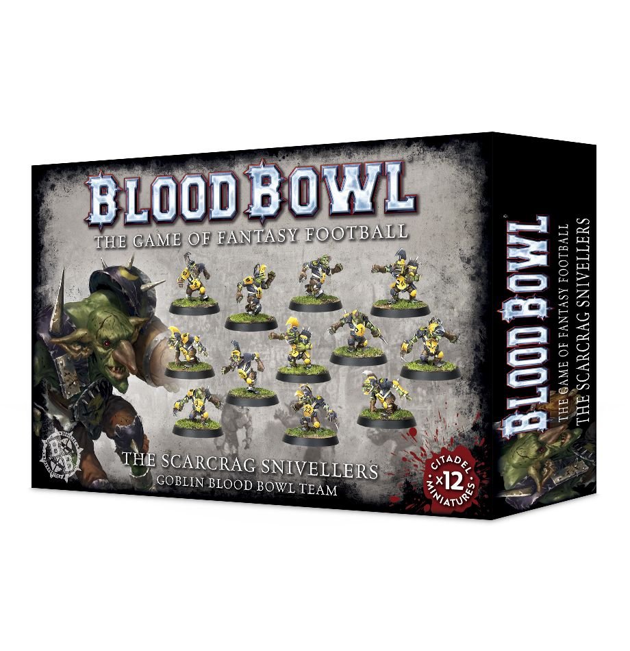 Blood Bowl - Goblin Team: The Scarcrag Snivelers