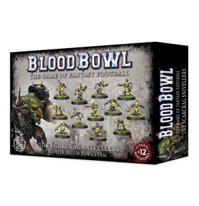 Blood Bowl - Goblin Team: The Scarcrag Snivelers