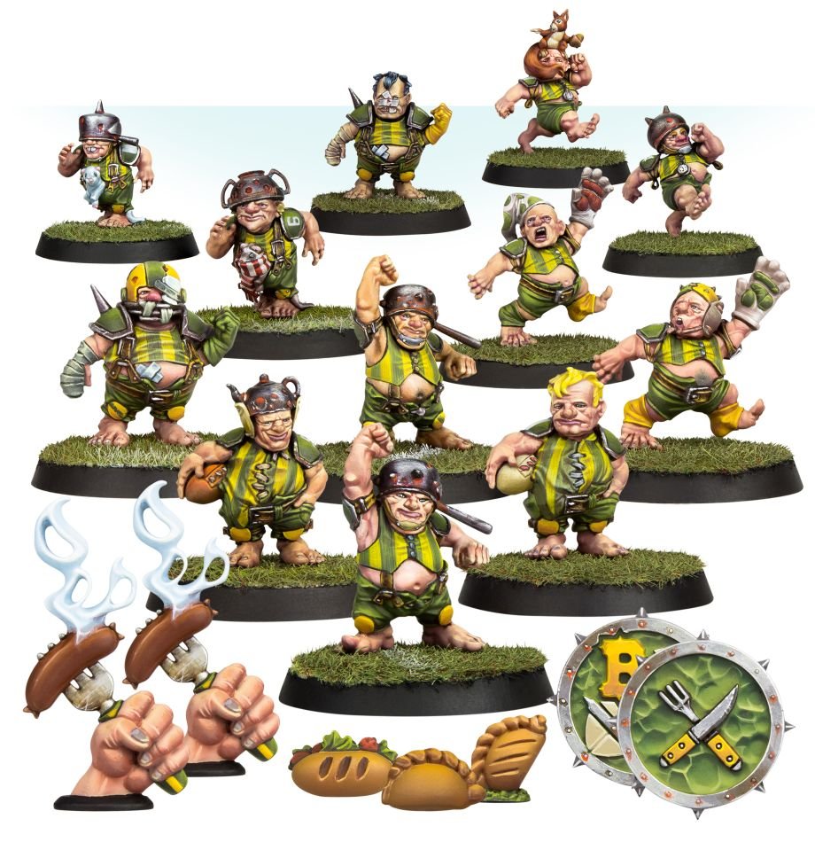 Blood Bowl - Halfling Team: Greenfield Grasshuggers
