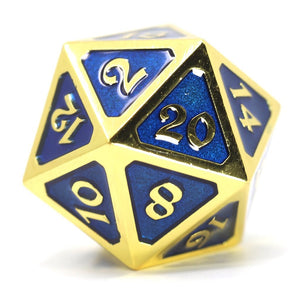 Mythica: Dire D20 - Gold Sapphire