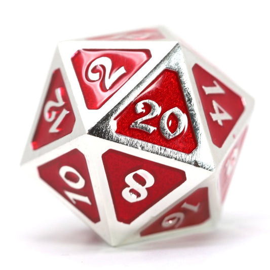 Mythica: Dire D20 - Platinum Ruby