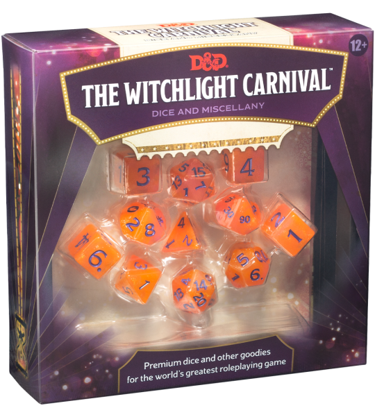 The Witchlight Carnival Dice and Miscellany