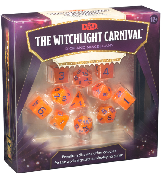 The Witchlight Carnival Dice and Miscellany