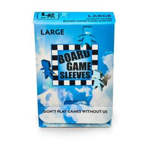 No Glare Large Board Game Sleeves 59x82mm (50)
