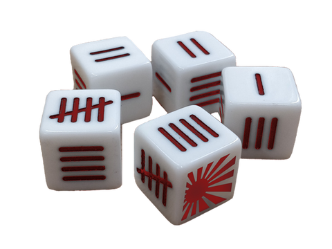 Blood Red Skies - Imperial Japanese Dice Set
