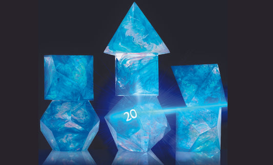 RPG Dice Set - Cloak & Dagger: Blue (7)