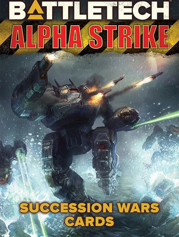 BattleTech: Alpha Strike - Game Aids: Succession Wars Cards