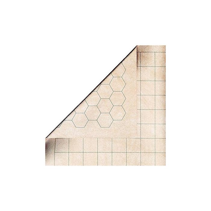 Double-Sided Battlemat w/ 1 Inch Squares/Hexes