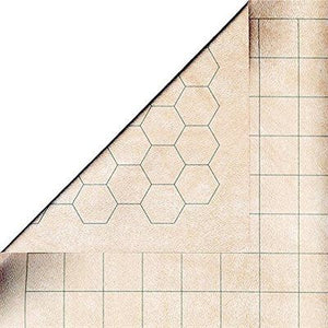 Double-Sided Megamat w/ 1 Inch Squares/Hexes