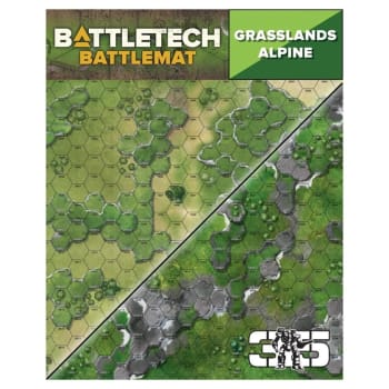 BattleTech - Battle Mat: Grasslands/ Alpine