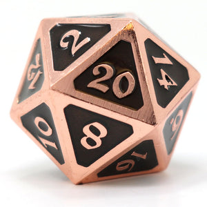 Mythica: Dire D20 - Copper Onyx
