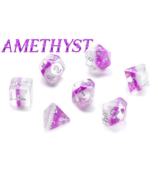 Eclipse Dice: Poly - Amethyst (7)