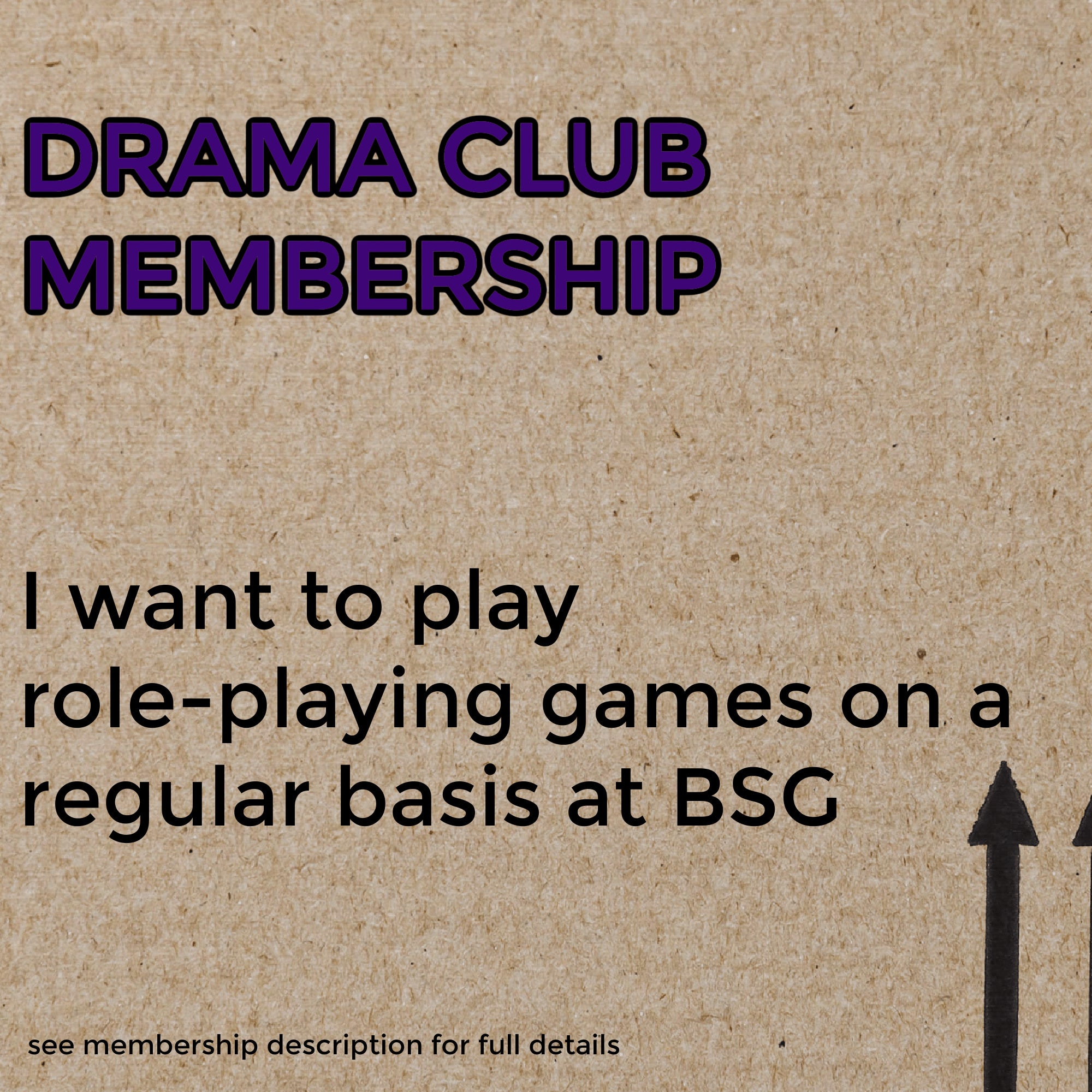 BSG Drama Club Membership