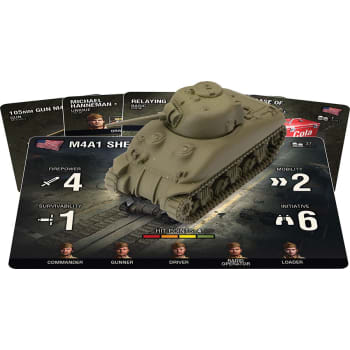 World of Tanks: Miniatures Game - American M4A1 75mm Sherman