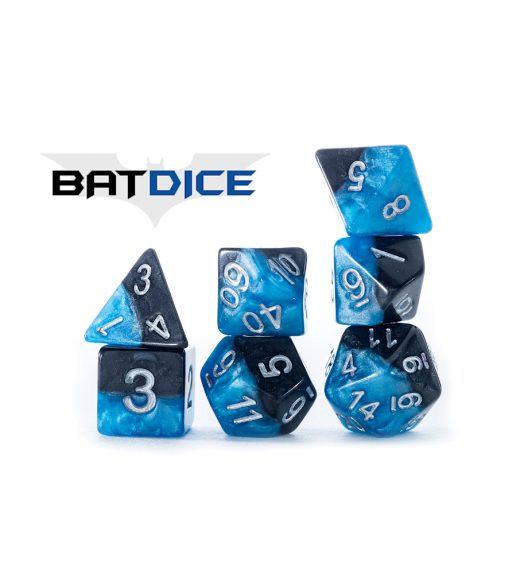 Halfsies Dice: Poly - Bat (7)