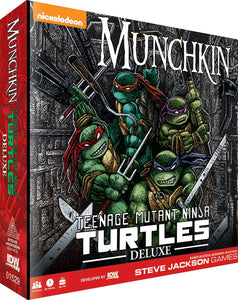 (BSG Certified USED) Munchkin: Teenage Mutant Ninja Turtles Deluxe Edition