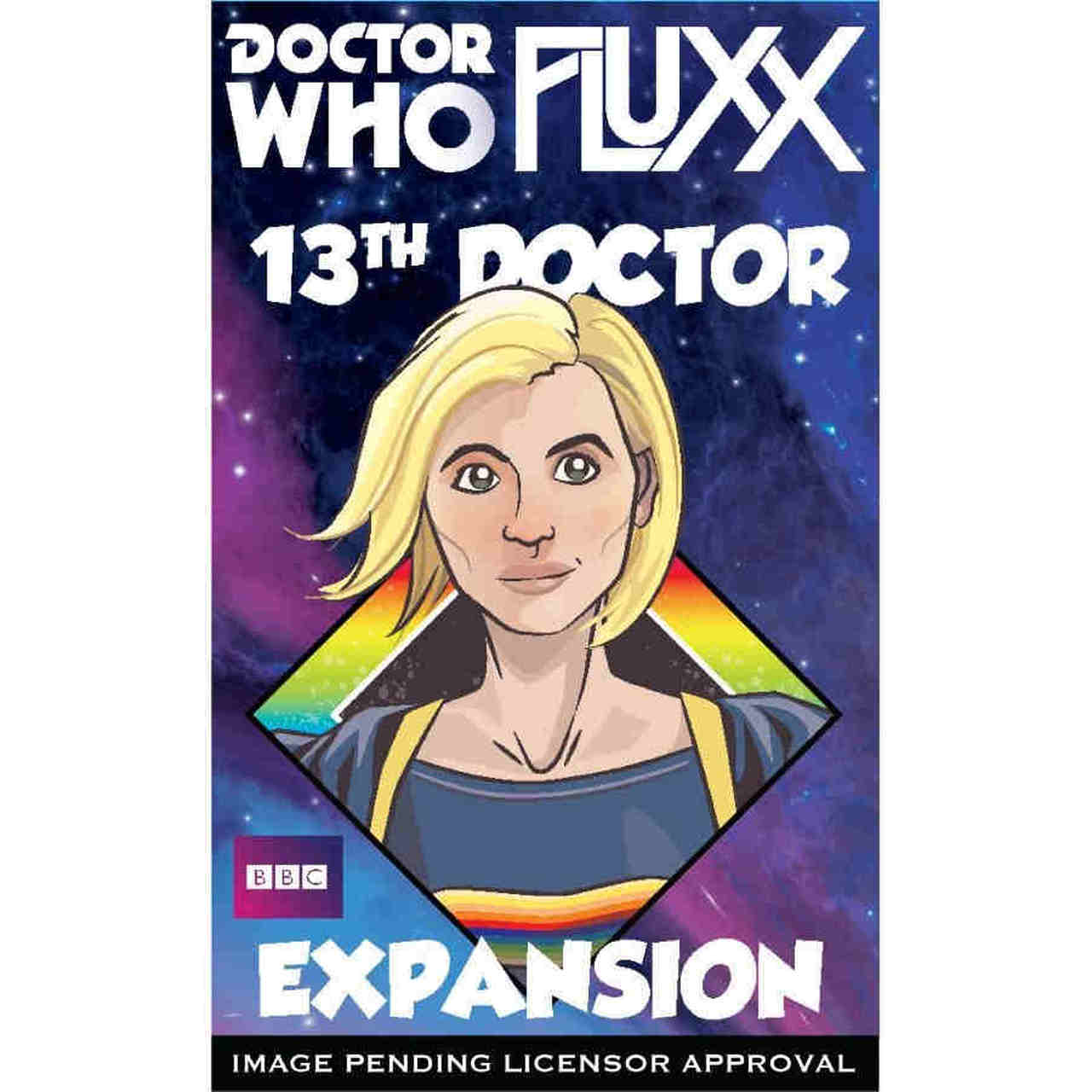 (BSG Certified USED) Doctor Who Fluxx 13th Doctor