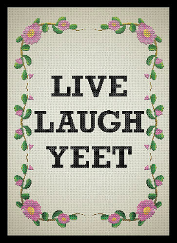 Live Laugh Yeet Sleeves (50)
