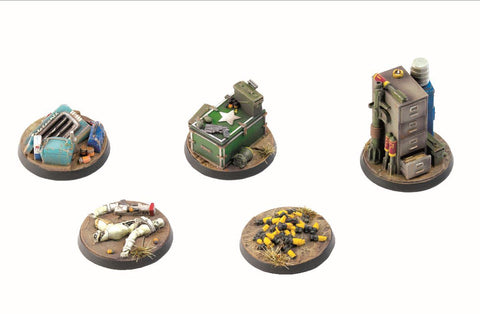 Fallout: Wasteland Warfare - Terrain Expansion: Objective Markers 2