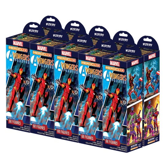 Marvel HeroClix: Avengers Forever - Booster Brick (10)