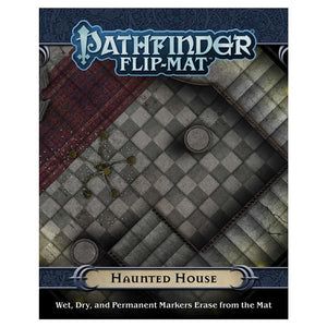 (BSG Certified USED) Pathfinder: RPG - Flip Mat: Haunted House