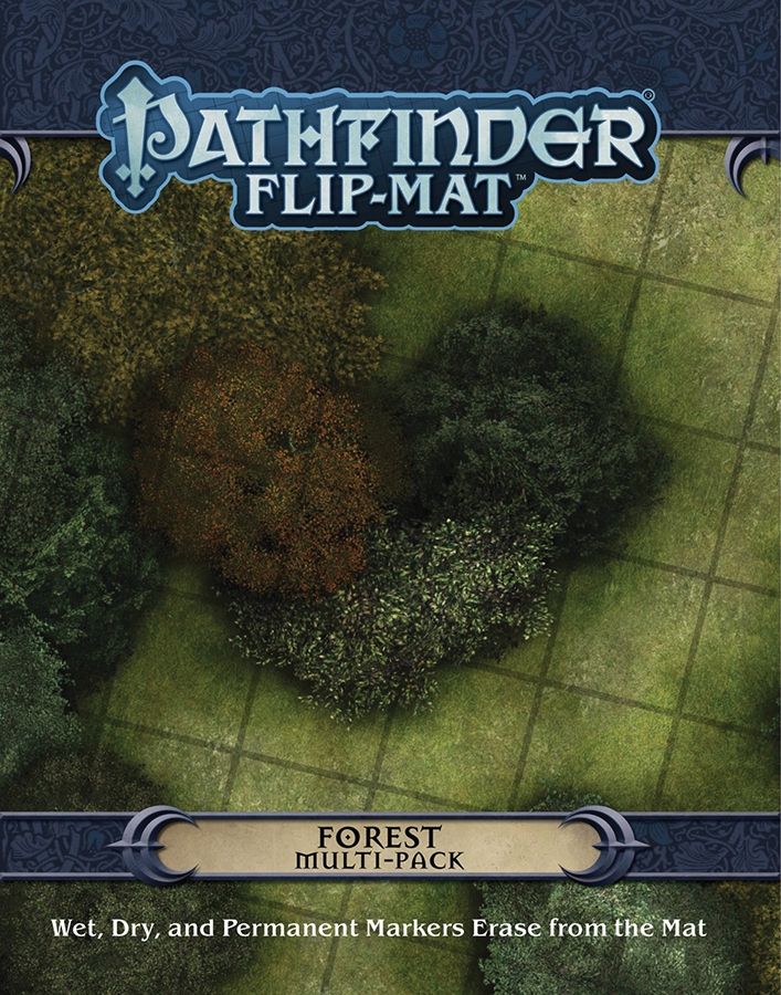 Pathfinder: RPG - Flip Mat: Forests Multi-Pack