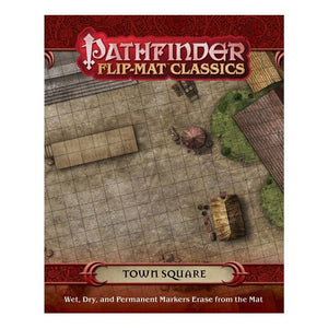 (BSG Certified USED) Pathfinder: RPG - Flip-Mat Classics: Town Square