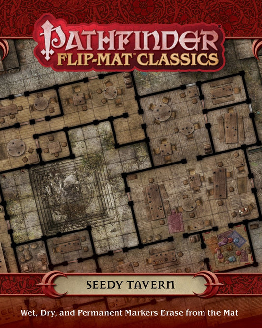 (BSG Certified USED) Pathfinder: RPG - Flip-Mat Classics: Seedy Tavern
