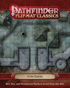 (BSG Certified USED) Pathfinder: RPG - Flip-Mat Classics: City Gates