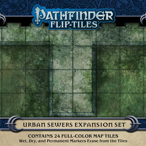 (BSG Certified USED) Pathfinder: RPG - Flip-Tiles:  Urban Sewers