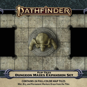 (BSG Certified USED) Pathfinder: RPG - Flip-Tiles:  Dungeon Mazes