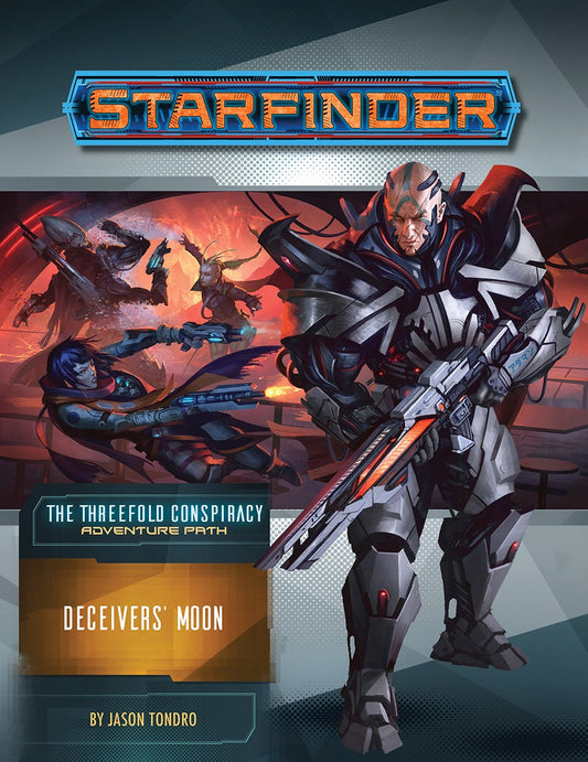 (BSG Certified USED) Starfinder: RPG - Adventure Path: The Threefold Conspiracy - Part 3: Deceivers' Moon