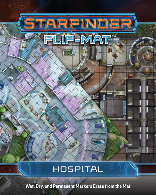 (BSG Certified USED) Starfinder: RPG - Flip-Mat: Hospital