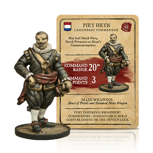 Blood & Plunder - Dutch: Piet Heyn Legendary Commander