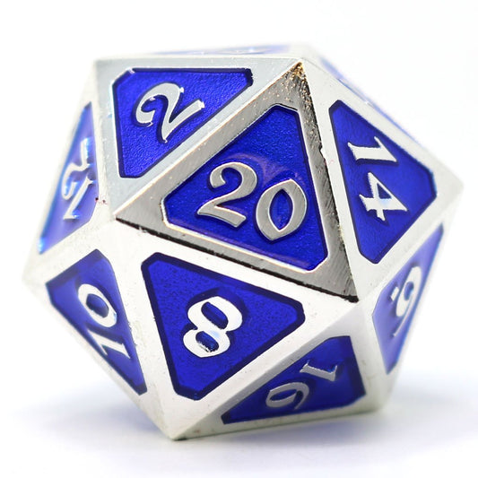 Mythica: Dire D20 - Platinum Sapphire