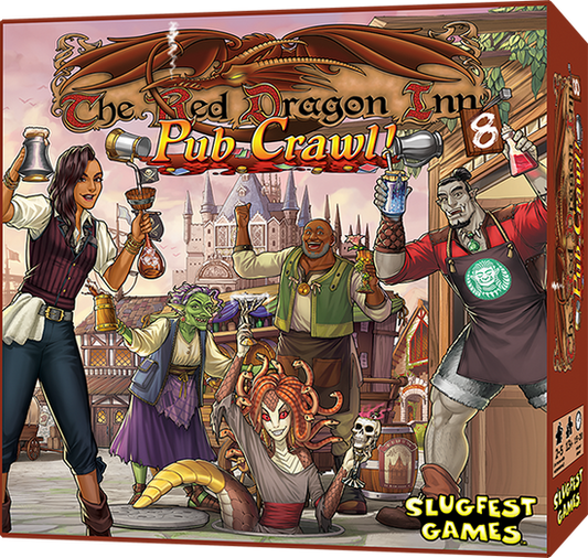 Red Dragon Inn - #8: Pub Crawl (stand alone and expansion)