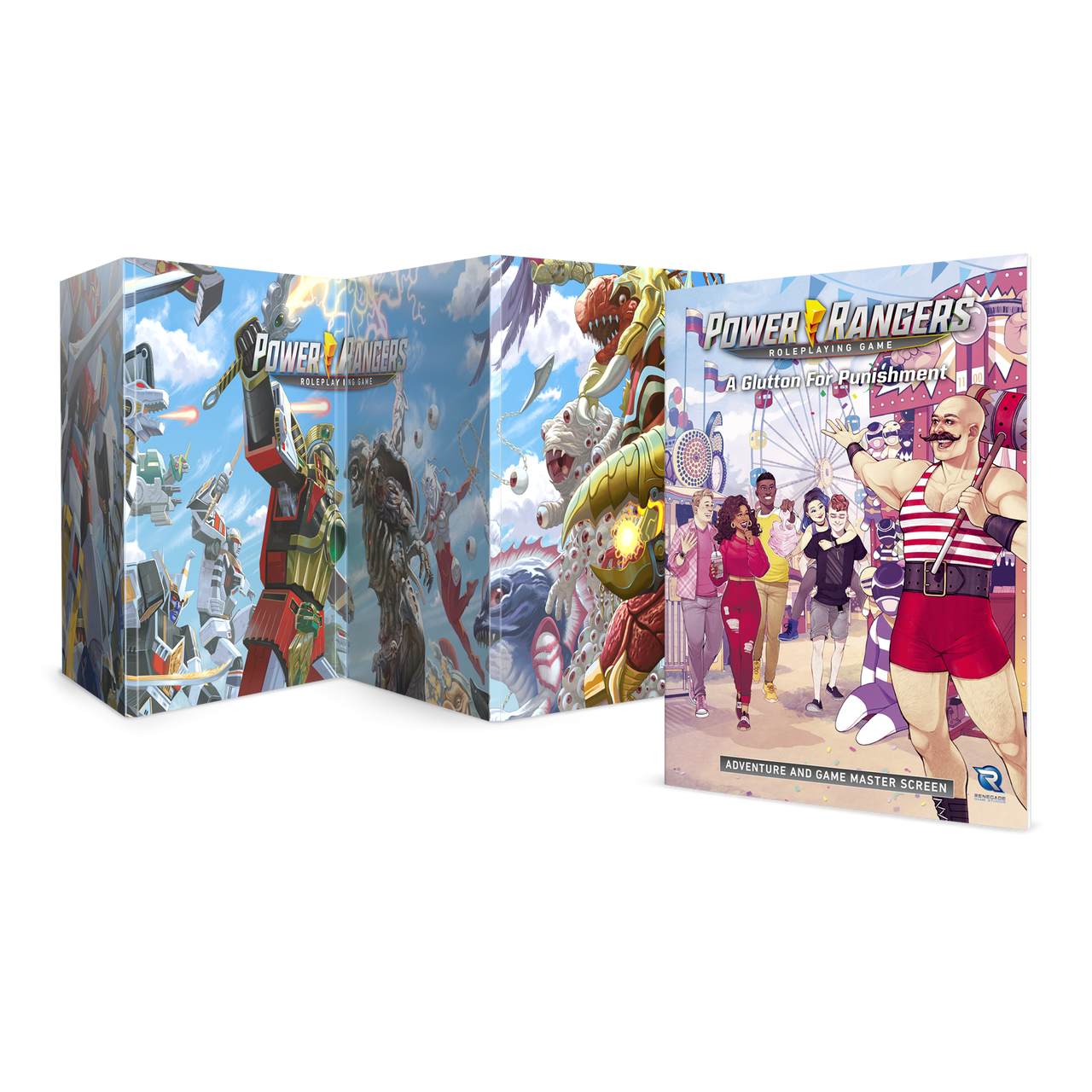 Power Rangers: Roleplaying Game - A Glutton For Punishment: (Adventure and Game Master Screen