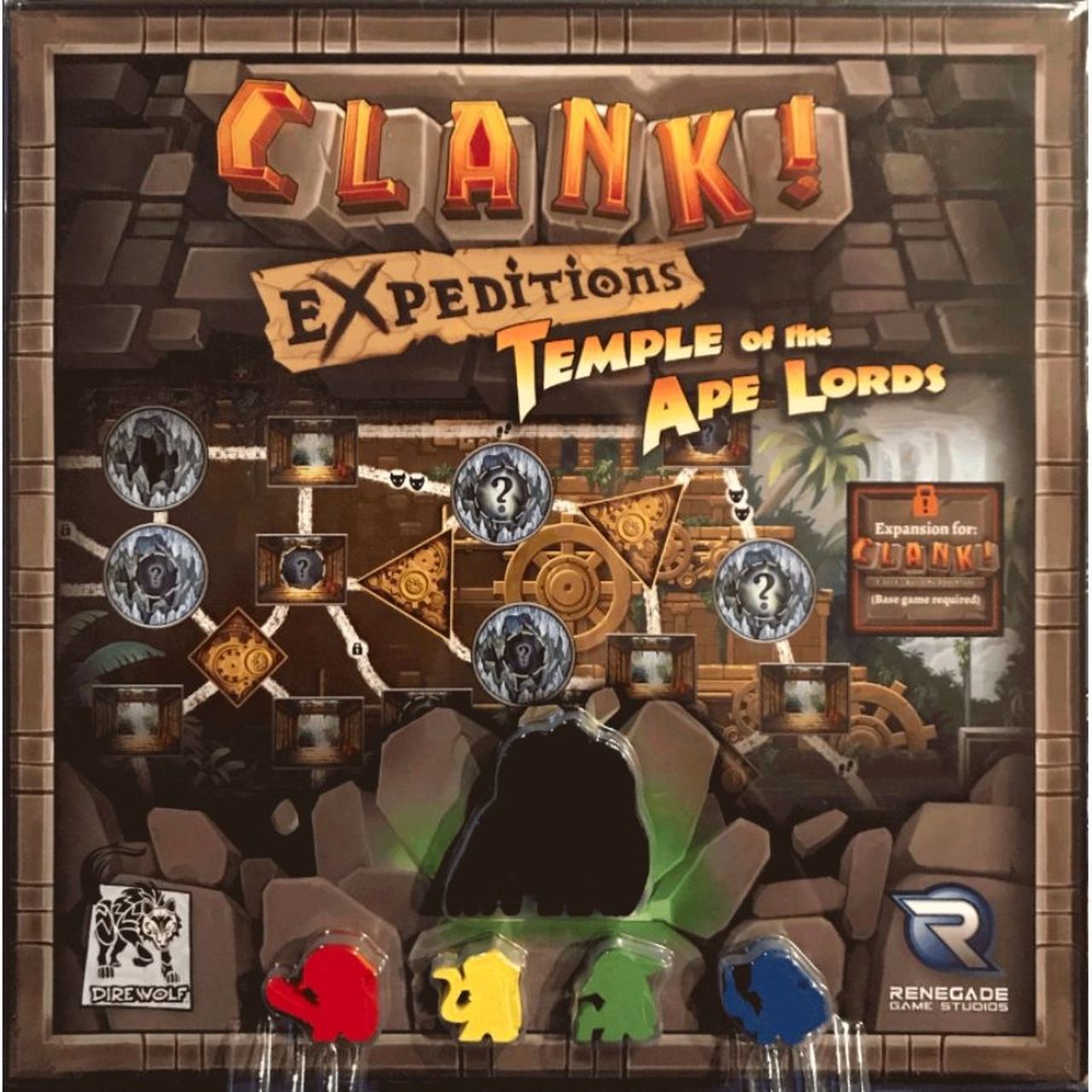 (BSG Certified USED) Clank! - Expeditions: Temple of the Ape Lords