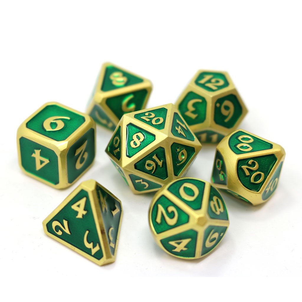 Mythica - Satin Gold Emerald
