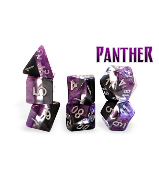 Supernova Dice: Poly - Panther (7)
